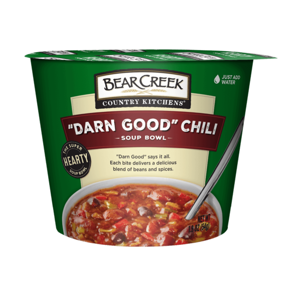 Bear Creek Country Kitchens Darn Good Chili Soup Bowl – Hearty and Flavorful.